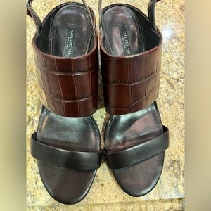 Lafayette 148 New York Black interior . Black and brown
Leather shoes